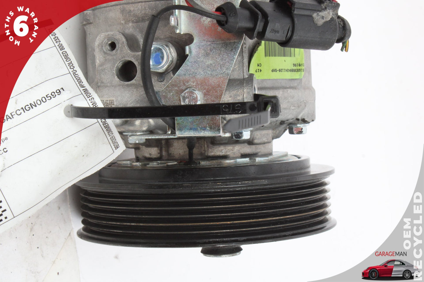 2016-2018 Audi A6 C7 Sedan AC A/C Air Conditioning Compressor 4M0820803M