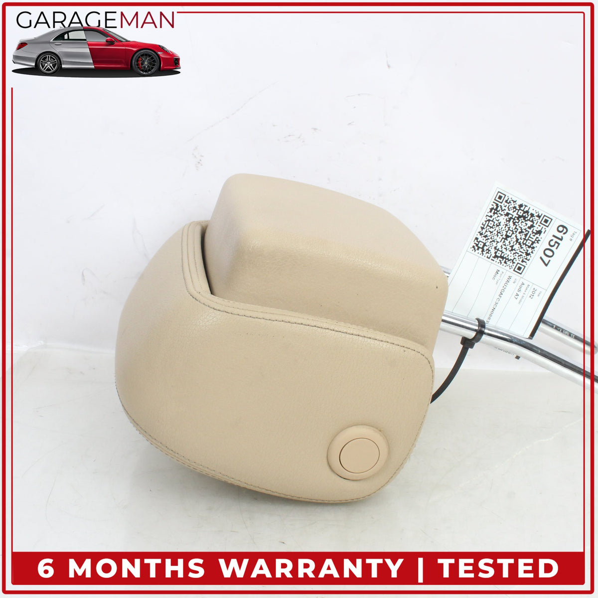 2012-2018 Audi A7 S7 RS7 Front Left and Right Side Seat Head Rest Set OEM