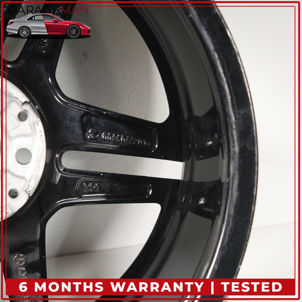 2019-2023 Mercedes W205 C300 Rear Side Wheel Rim 8.5JX18H2 ET49 2054019600 OEM