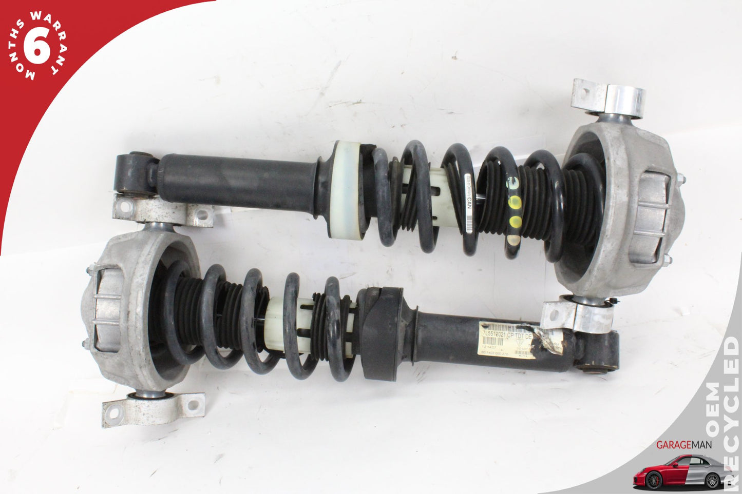 2008-2010 Porsche Cayenne 957 Rear Left and Right Shock Strut Absorber Set OEM
