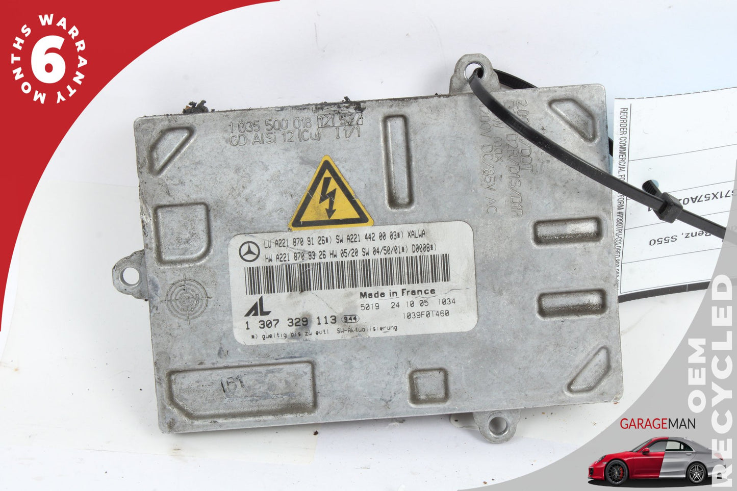 2007-2010 Mercedes W221 S550 S450 Xenon HID Headlight Ballast Module Unit OEM