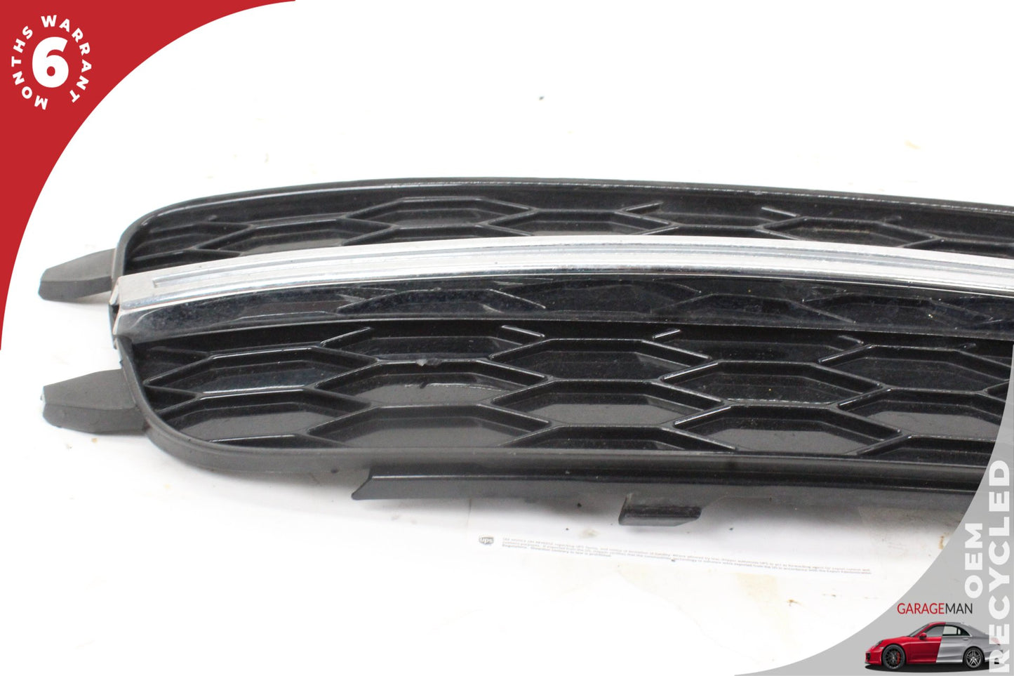 2012-2018 Audi A6 S6 Front Left Driver Side Fog Lamp Grille 4G0807681 OEM