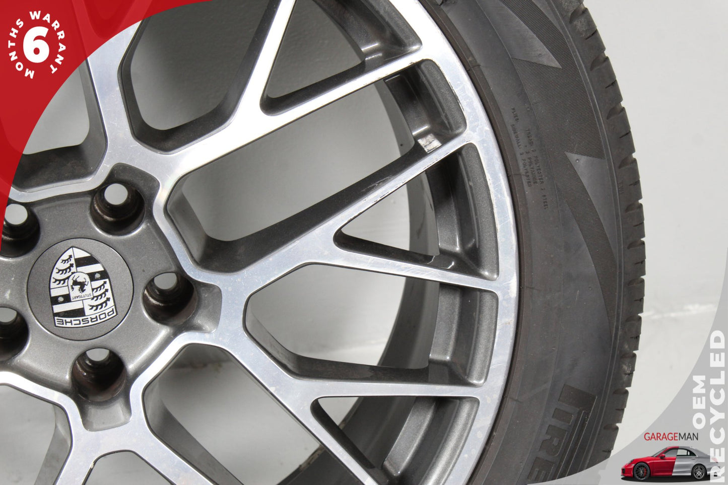 2015-2018 Porsche Macan 95B Front Wheel Rim w/ Tire 9JX20H2 ET26 OEM