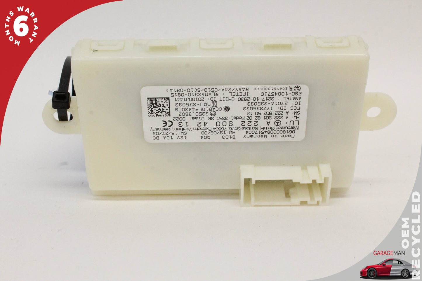 16-21 Mercedes X253 GLC300 Keyless Go Entry Control Module 2229004213 OEM