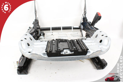 2012-2020 BMW 430i F36 Front Right Side Seat Track Rail Frame w/ Motor & Buckle