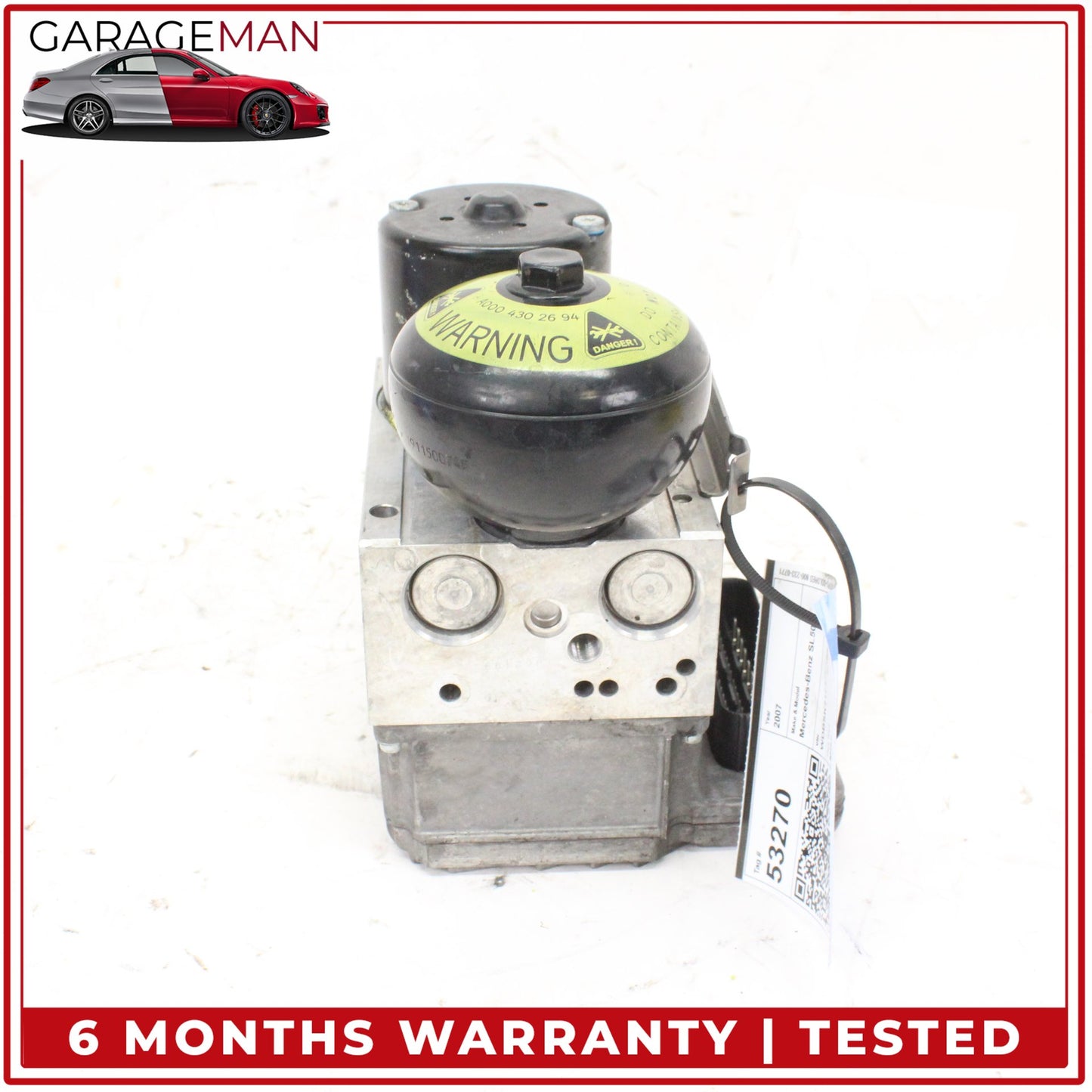 2003-2008 Mercedes R230 SL550 SL500 SBC Brake Anti Lock ABS Hydraulic Pump OEM