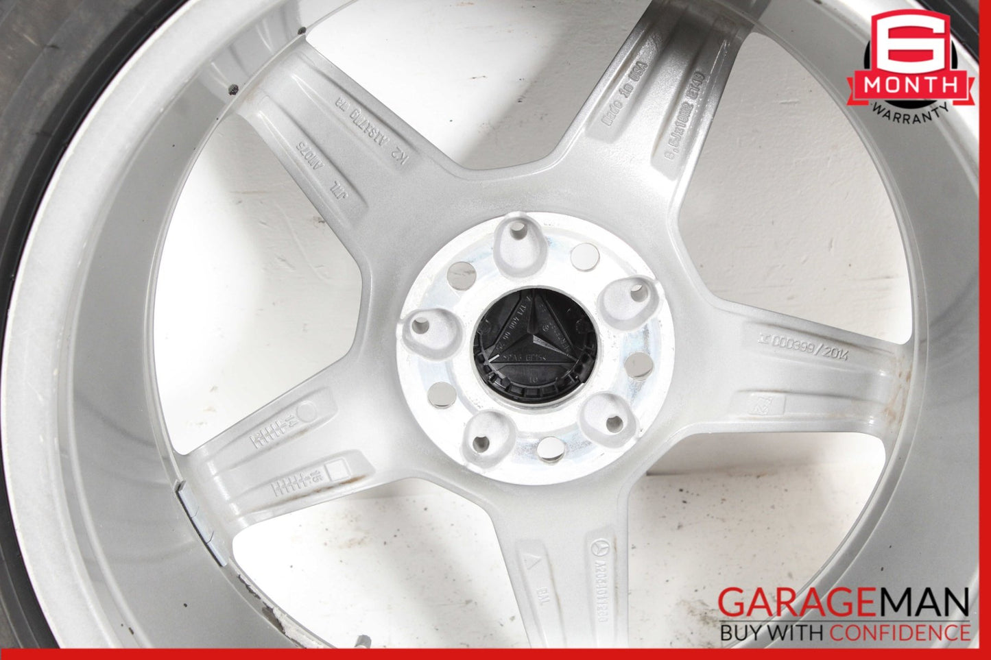 2015-2018 Mercedes W205 C300 Rear Wheel Tire Rim 8.5Jx18H2 ET49 2054011200 OEM