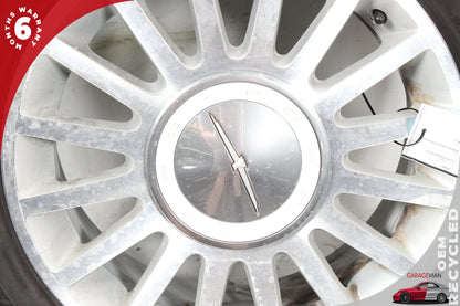 2002-2005 Ford Thunderbird 16 Spoke Wheel Rim w/ Tire 17X7.5JX60 4W631007CC OEM