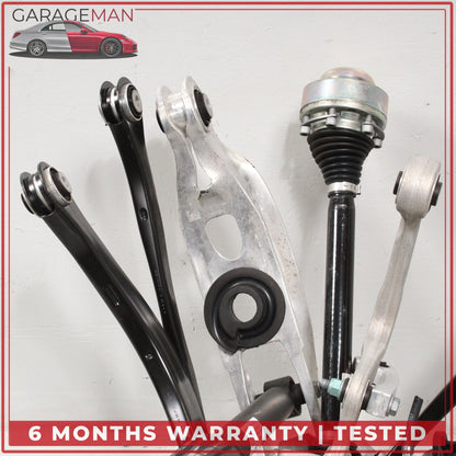 2017-2025 Audi A4 B9 Rear Right Suspension Spindle Knuckle Control Arm Set OEM