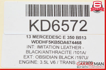 10-13 Mercedes W212 E350 E63 AMG Front Right Side Dashboard Dash Airbag Air Bag