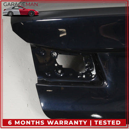 2017-2023 BMW 530e G30 Rear Trunk Lid Panel Assembly Imperial Blue Metallic OEM