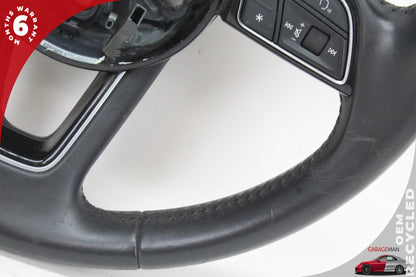 16-17 Audi A3 8V Sedan Sport Flat Bottom Steering Wheel w/ Paddle Shifters 8V041