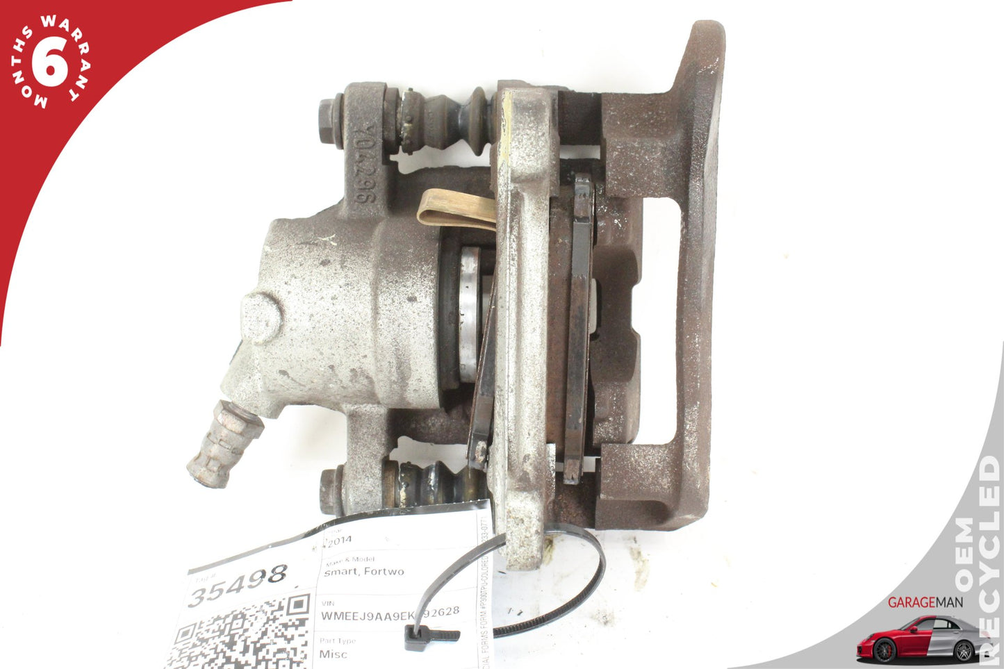 2008-2015 Smart Fortwo 451 Front Left and Right Side Brake Caliper 4510083009