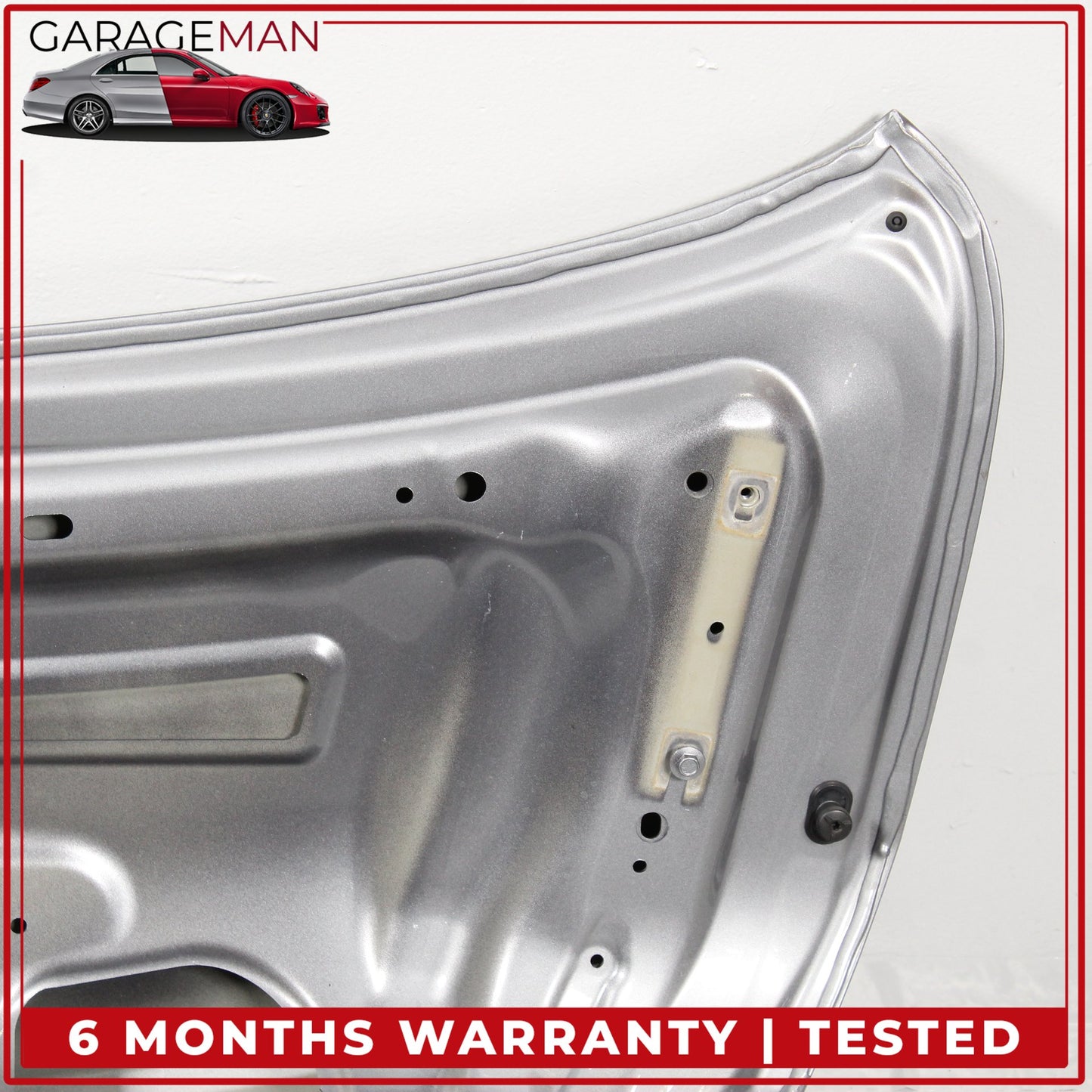 2015-2021 Mercedes W205 C300 Sedan Rear Trunk Lid Panel Silver Metallic OEM