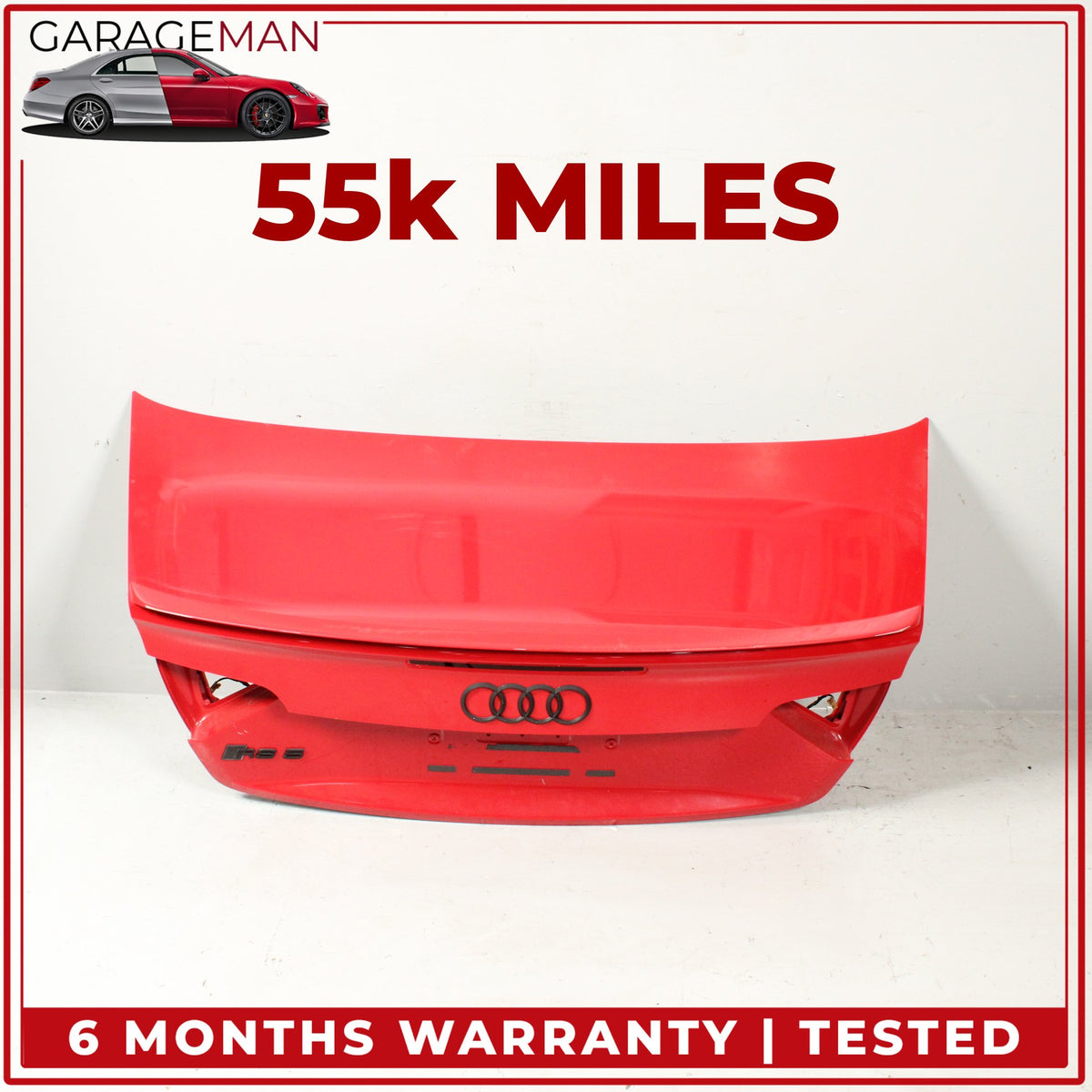 2010-2017 Audi RS5 8T Convertible Trunk Lid Panel Assembly 8F0827023D OEM