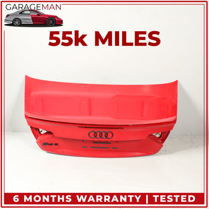 2010-2017 Audi RS5 8T Convertible Trunk Lid Panel Assembly 8F0827023D OEM