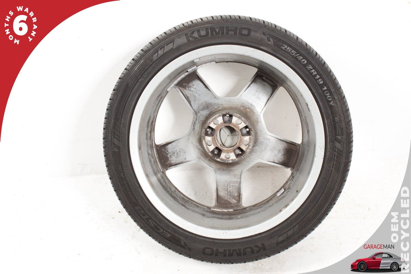 2007-2011 Mercedes W221 S550 S600 Front Wheel Rim w/ Tire 8.5JX19H2 ET43 OEM