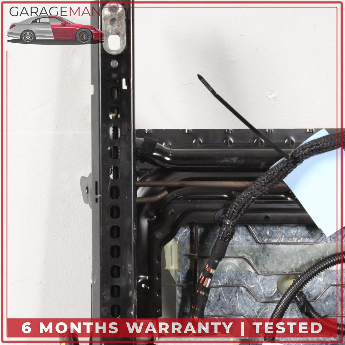 2010-2012 Range Rover L322 Front Right Seat Track Rail Frame w/ Motors OEM