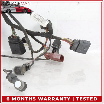 2007-2015 Audi Q7 SUV Rear Bumper Wire Harness w/ Parking Sensors 4L0971104N OEM