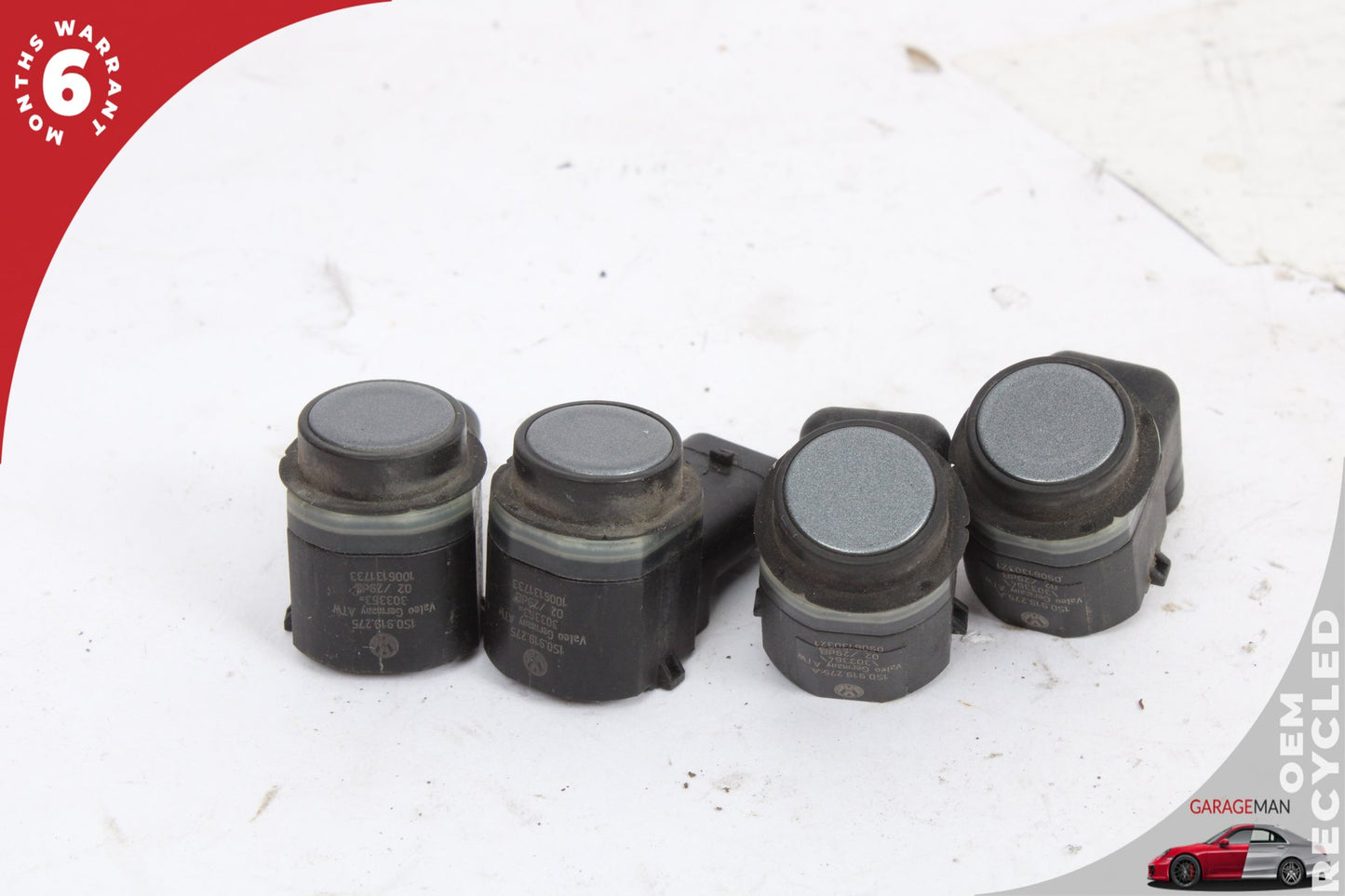 2006-2018 Audi Q7 Q3 A6 A7 Bumper Parking Assist Sensor PDC Setof 4Pc OEM