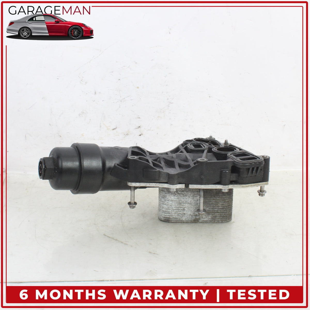 2017-2023 Mini Countryman Cooper S Engine Oil Filter Cooler Housing Assembly OEM