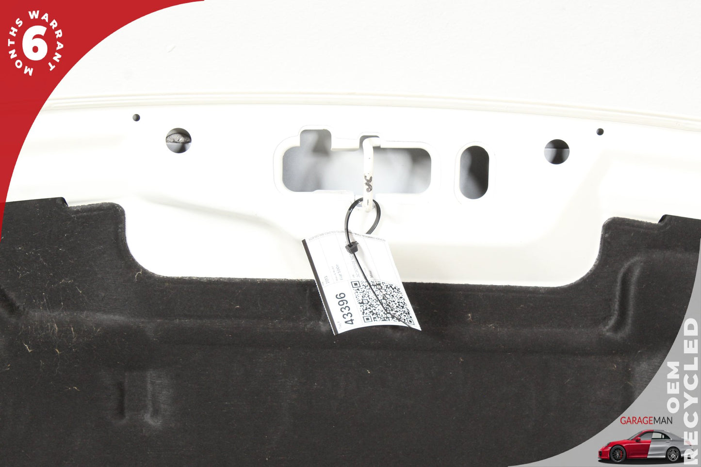 2012-2019 Fiat 500e Front Hood Bonnet Cover Panel White 68070524AB OEM