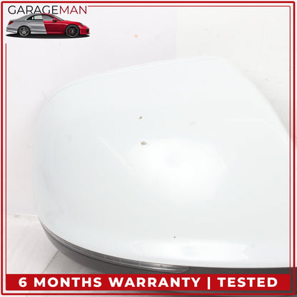 2010-2015 Audi Q7 Right Door Heated Rear View Mirror w/ Blind Spot White OEM