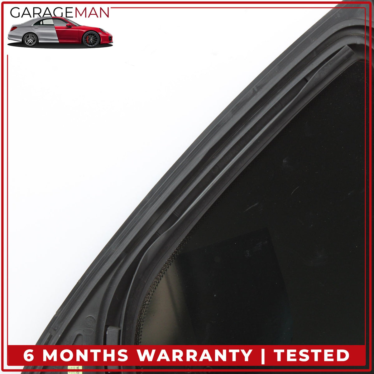 2015-2021 Mercedes-Benz C300 W205 Rear Left Door Fixed Window Glass A2057300555 OEM