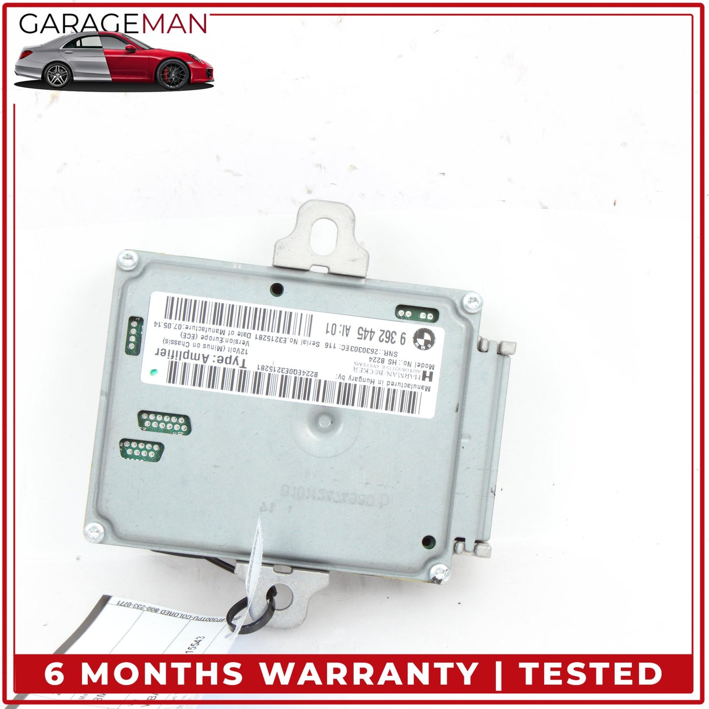 2012-2020 BMW 328i F30 Active Sound Audio Stereo Amplifier AMP Harman Becker OEM