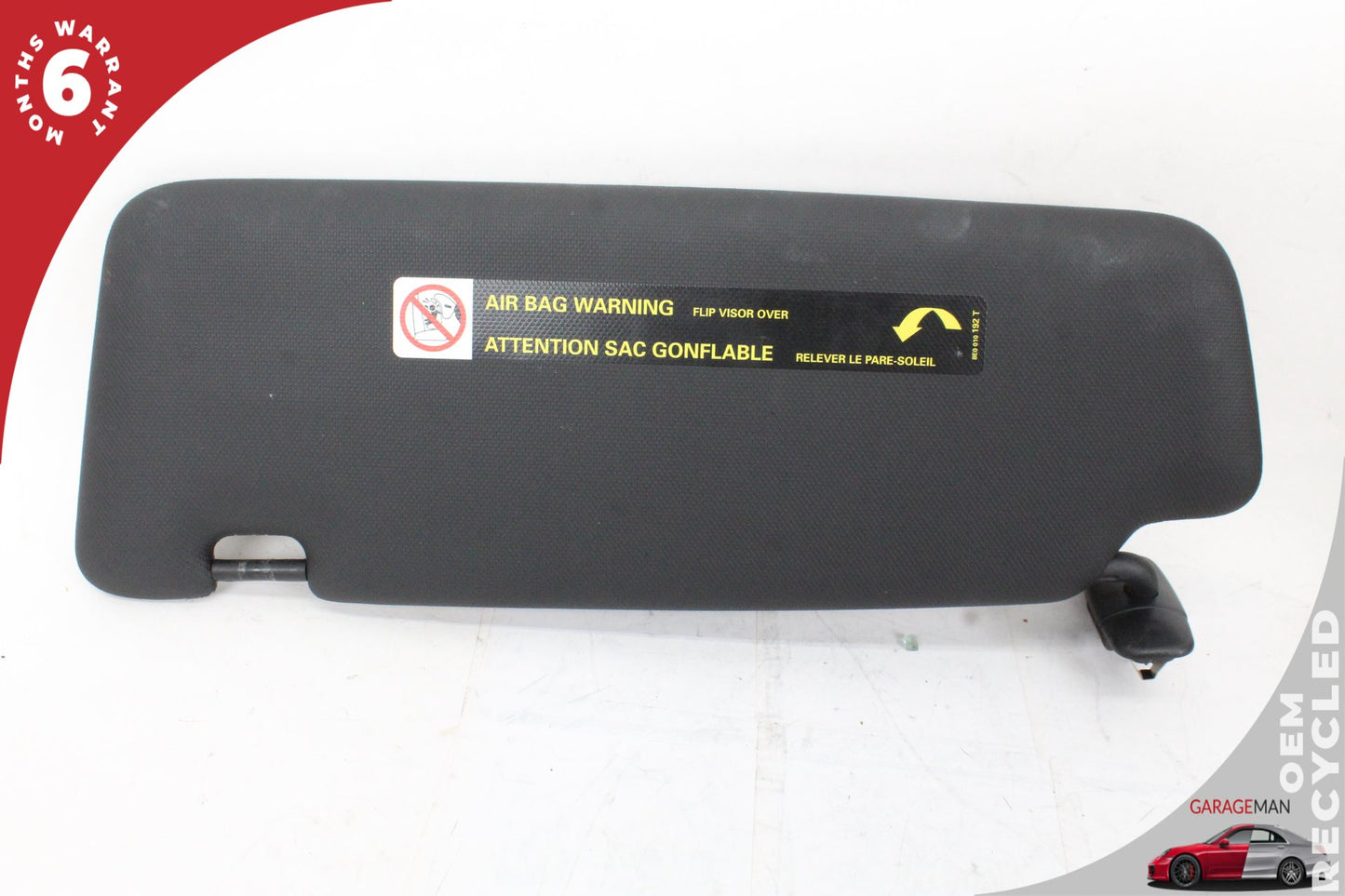 2009-2017 Audi A5 A4 S4 S5 Front Right Passenger Side Sun Visor 8U0857552D OEM