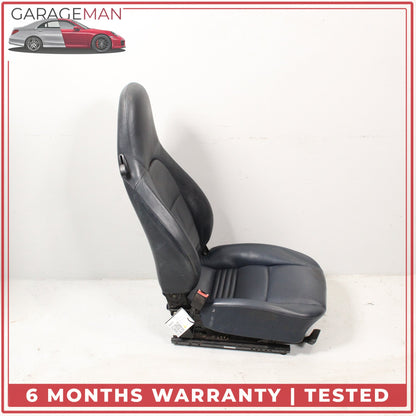 2001-2005 Porsche 911 Carrera 996 Front Left Driver Side Complete Seat Blue OEM