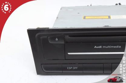 2009-2016 Audi A4 Front Dash Multi Media Audio Radio Receiver Player 8T1035664B