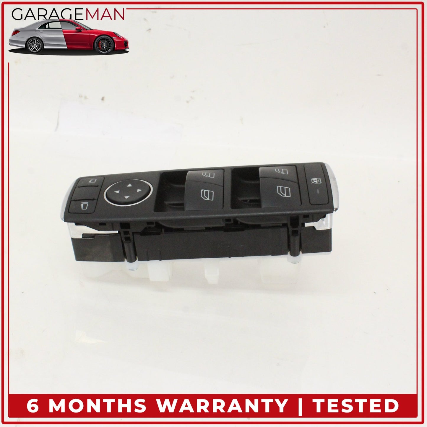 2008-2014 Mercedes W204 C250 Front Left Master Window Control Switch OEM