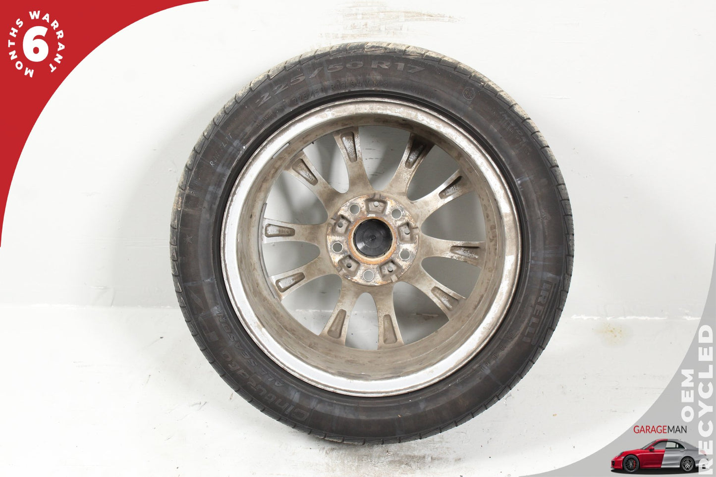 2012-2018 BMW 328i Front or Rear Wheel Rim w/ Tire 7.5JX17H2 ET37 6796244 OEM