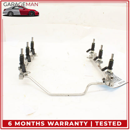 2005-2012 Mercedes W164 ML350 Fuel Injector Rail w/ Injectors 2720700995 OEM