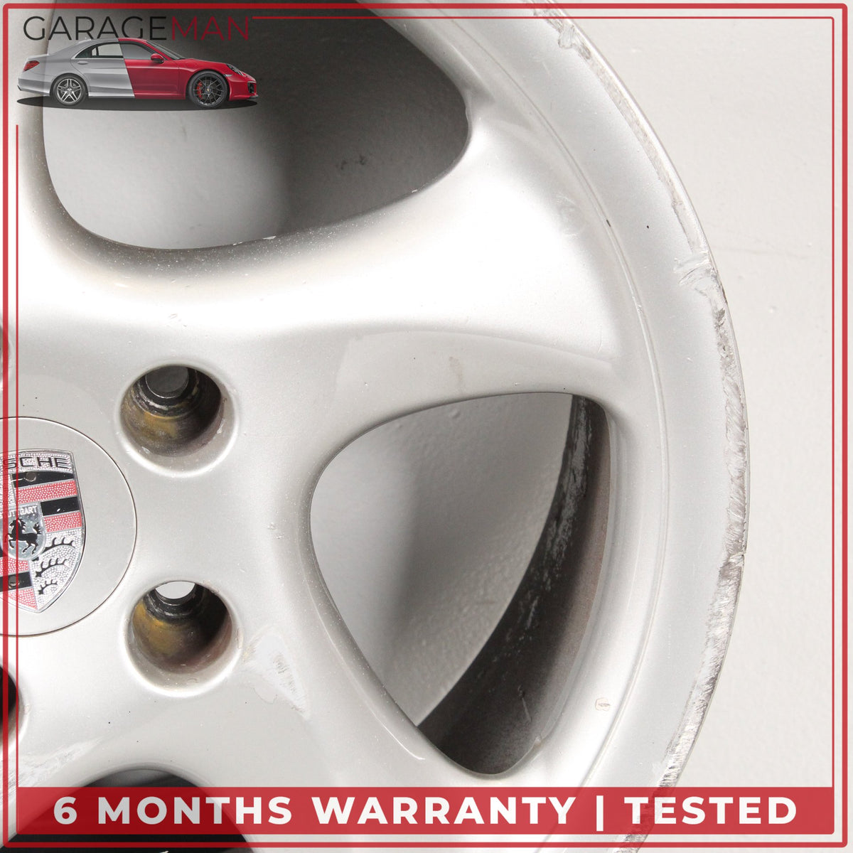 1997-2005 Porsche 911 Carrera Front Side Wheel Rim 7.5JX18 ET50 99336213406 OEM
