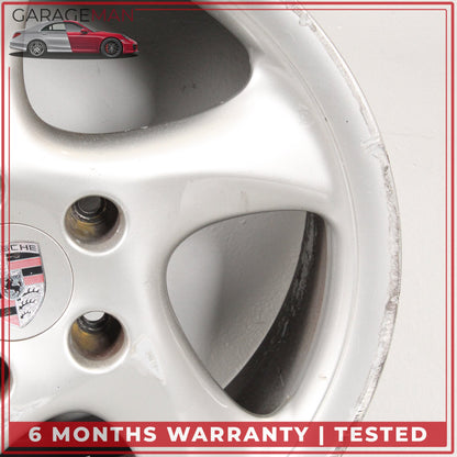 1997-2005 Porsche 911 Carrera Front Side Wheel Rim 7.5JX18 ET50 99336213406 OEM