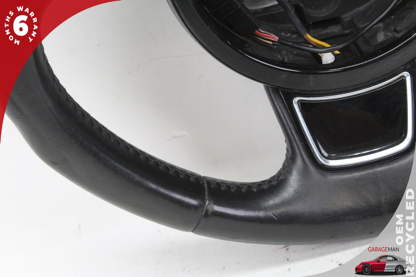 12-18 Audi A6 C7 Steering Wheel Left w/ Paddle Shifters 4G0419091T