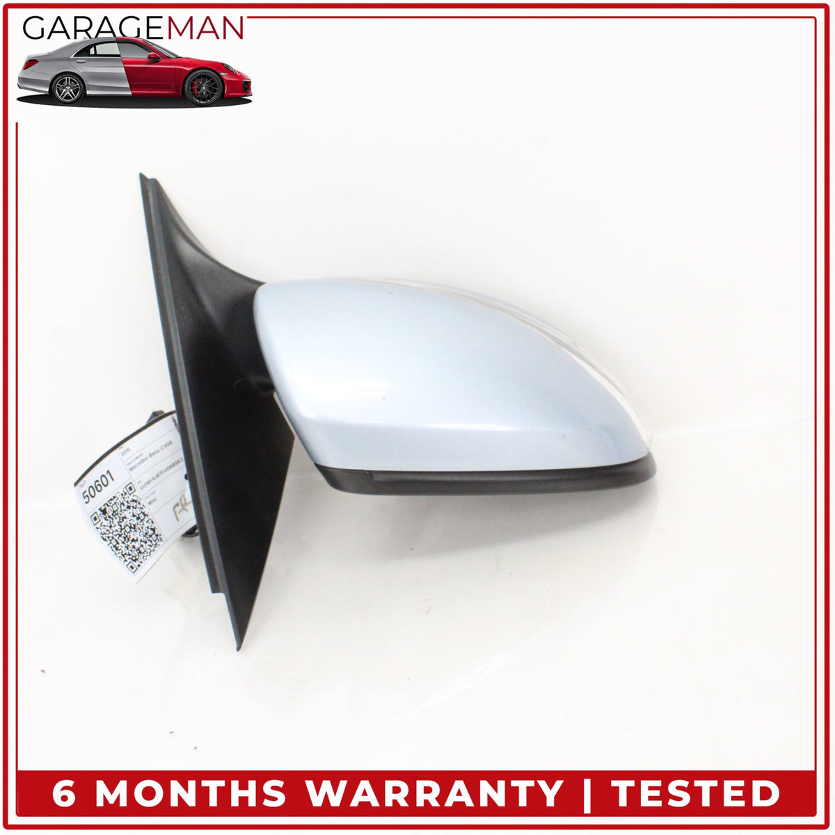 2015-2016 Mercedes W205 C300 Front Right Door Rear View Mirror w/ Blind Spot OEM