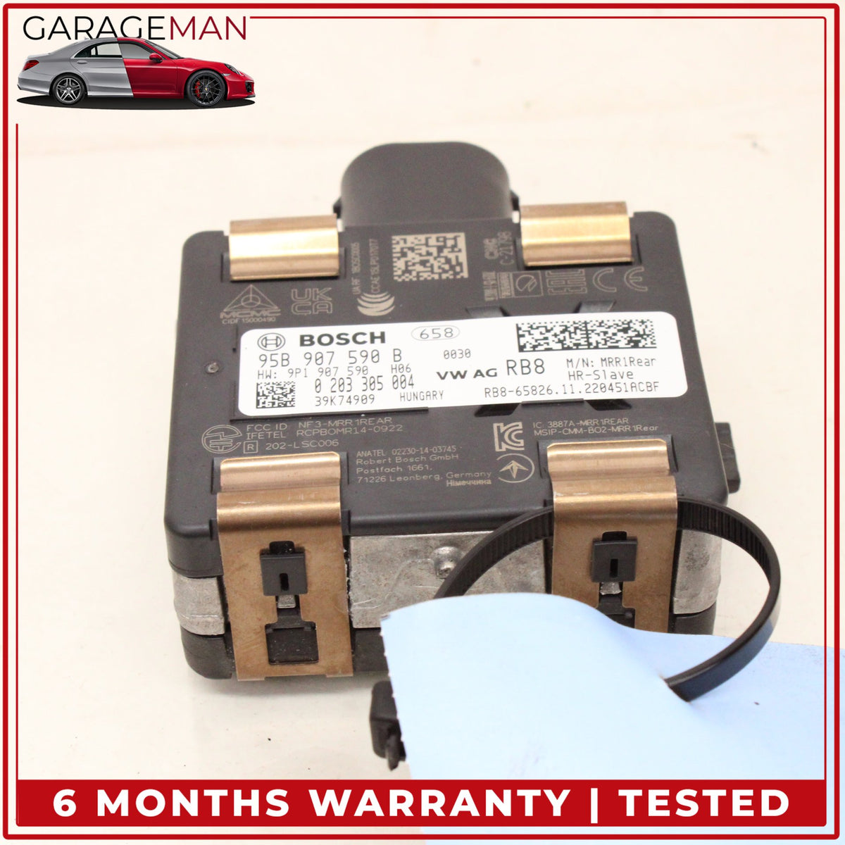 2022-2026 Porsche Macan 95B Rear Left Lane Assist Blind Spot Radar Sensor OEM