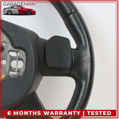 2011-2018 Audi A8 S8 Steering Wheel w/ Paddle Shifters Leather Black OEM