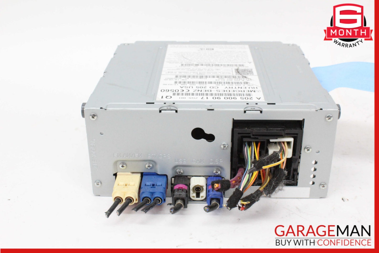 15-18 Mercedes W205 C300 AM/FM CD Player Radio Receiver Module OEM