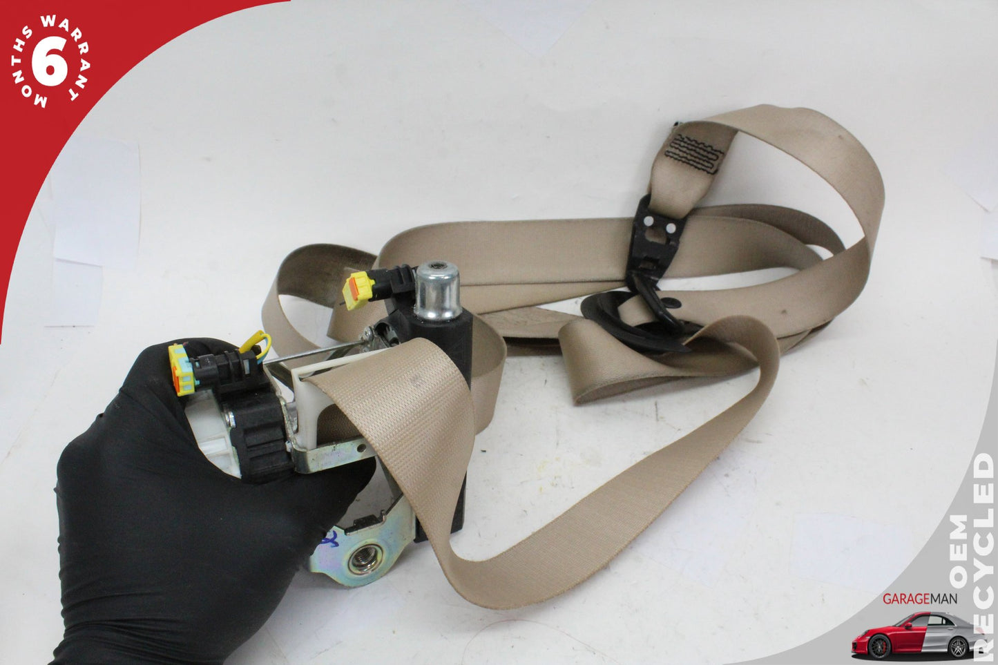 10-16 Porsche Panamera Sedan Left Front Seat Belt 97080303301 Genuine