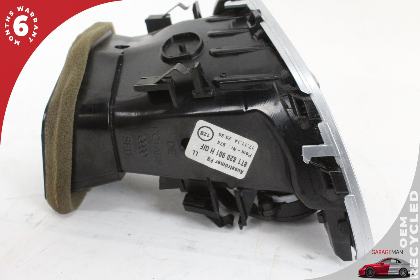 2013-2017 Audi A5 S5 RS5 Front Left Driver Side Dash AC Air Vent 8T1820901H OEM