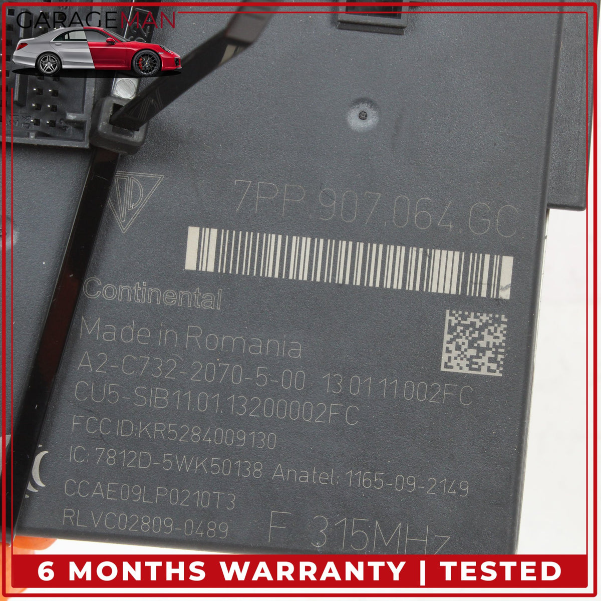 2012-2024 Porsche Panamera 970 Front BCM Body Control Module 7PP907064GC OEM