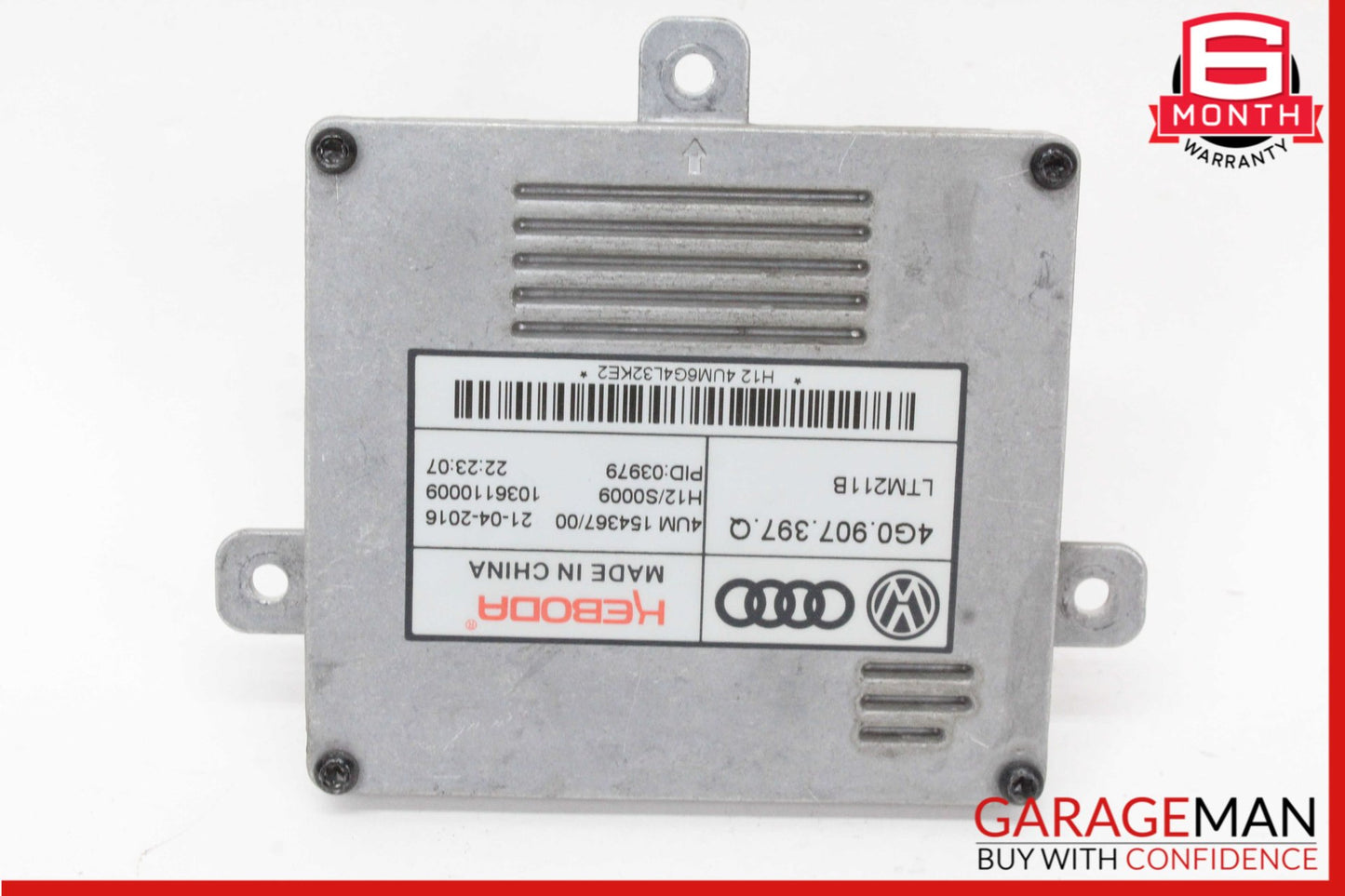 2016-2018 Audi A6 A7 Head Light Headlight LED Ballast Module 4G0907397Q OEM