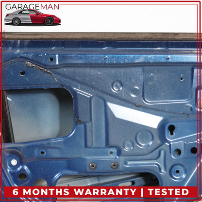 2014-2024 Infiniti Q50 V37 Rear Left Driver Side Door Shell Blue H210A4GAMA OEM