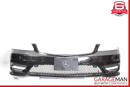 10-13 Mercedes W221 S550 S350 AMG Sport Front Bumper Cover Assembly Black OEM