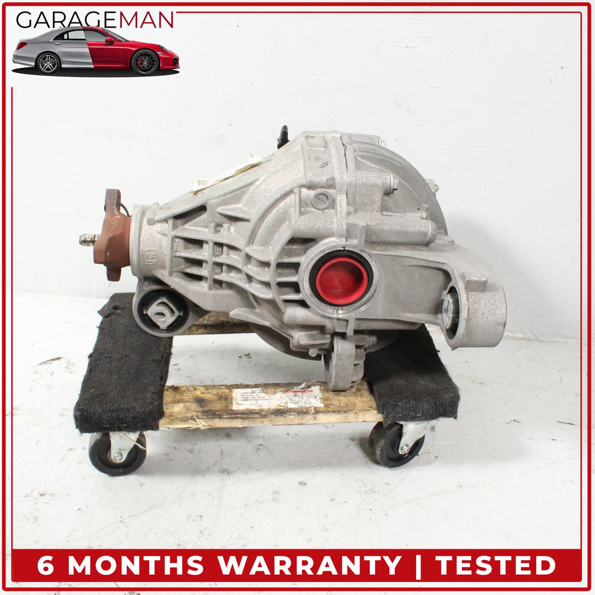 2010-2016 Porsche Panamera 970 RWD 4.8L Rear Differential Diff Axle Carrier OEM