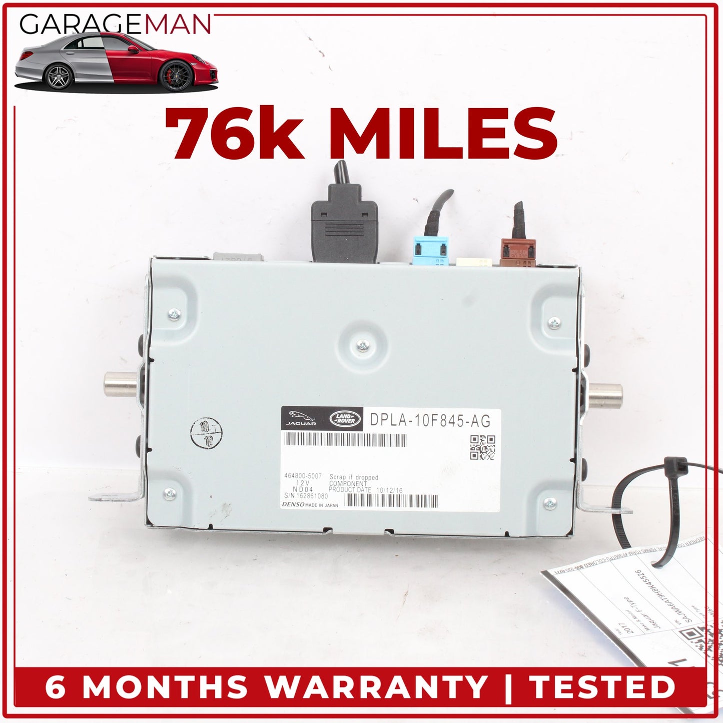 2014-2020 Jaguar F-Type X152 Communication Control Module Unit DPLA10F845AG OEM